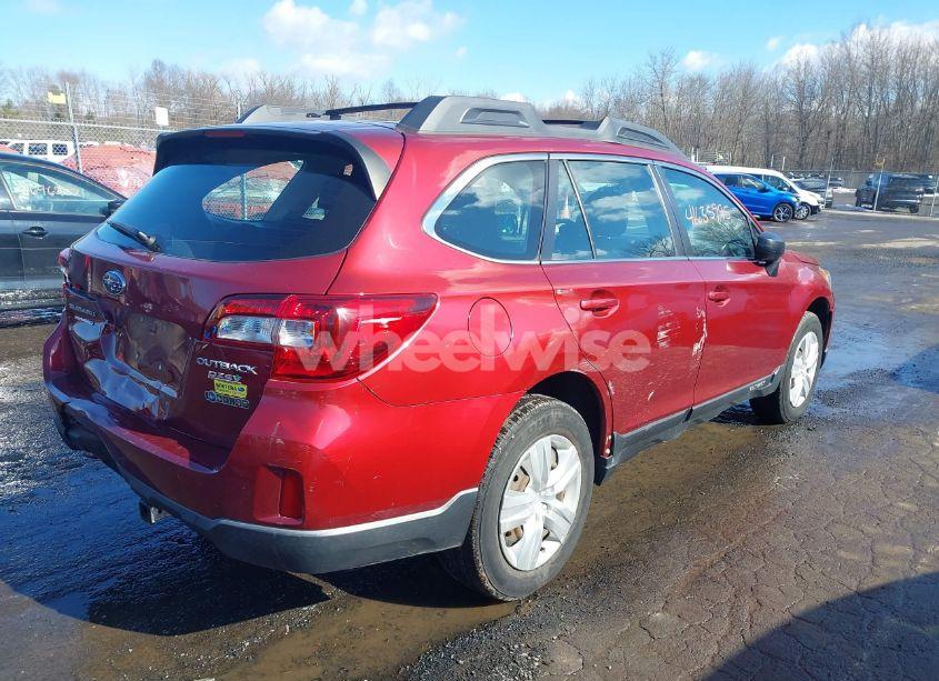 Photo 4 of 2016 Subaru Outback 2.5I (VIN 4S4BSAAC9G3321136)