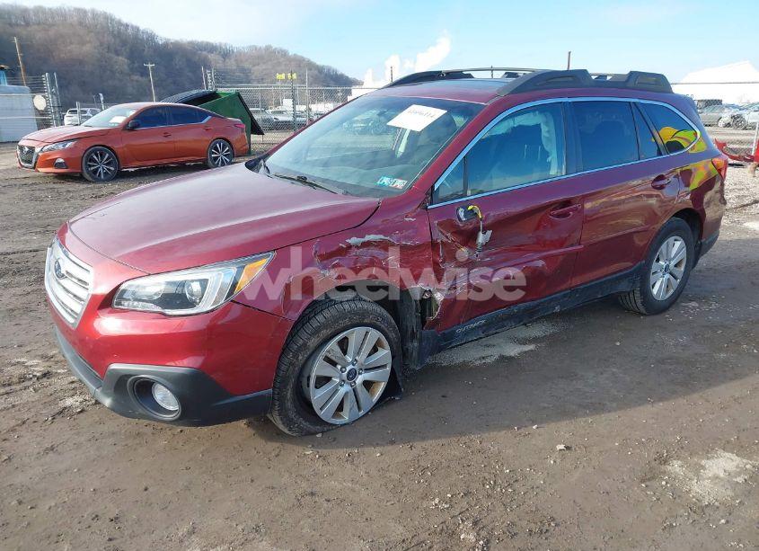 Photo 2 of 2017 Subaru Outback 2.5I PREMIUM (VIN 4S4BSADC9H3224886)