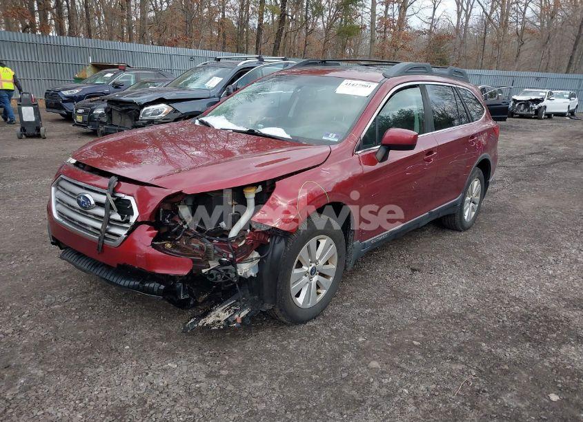 Photo 2 of 2017 Subaru Outback 2.5I PREMIUM (VIN 4S4BSADC9H3360886)