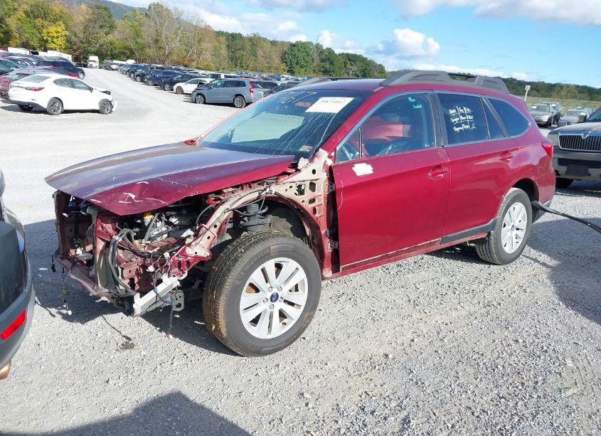 Photo 2 of 2019 Subaru Outback 2.5I PREMIUM (VIN 4S4BSAFC3K3315124)