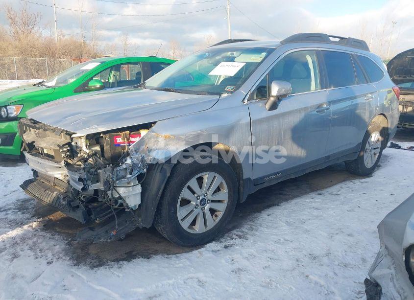 Photo 2 of 2017 Subaru Outback 2.5I PREMIUM (VIN 4S4BSAHC9H3316834)