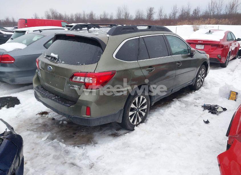 Photo 4 of 2016 Subaru Outback 2.5I LIMITED (VIN 4S4BSALC5G3308848)
