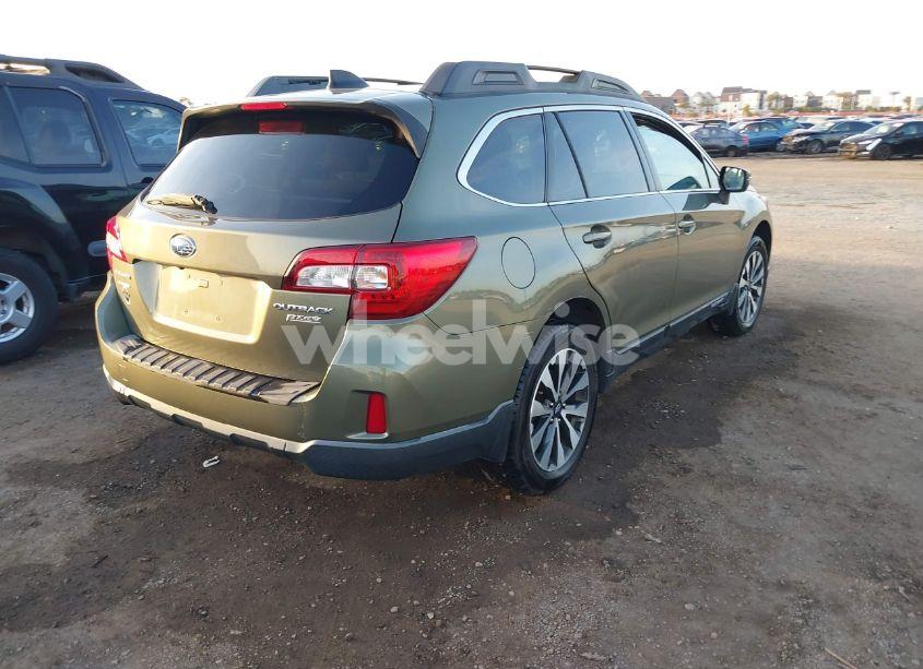 Photo 4 of 2016 Subaru Outback 2.5I LIMITED (VIN 4S4BSANC6G3303669)