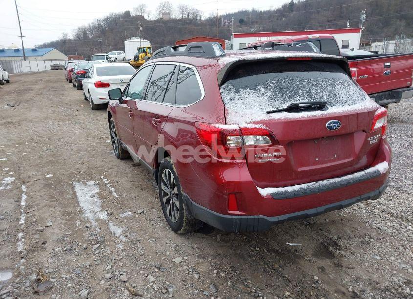Photo 3 of 2016 Subaru Outback 2.5I LIMITED (VIN 4S4BSANC6G3318351)