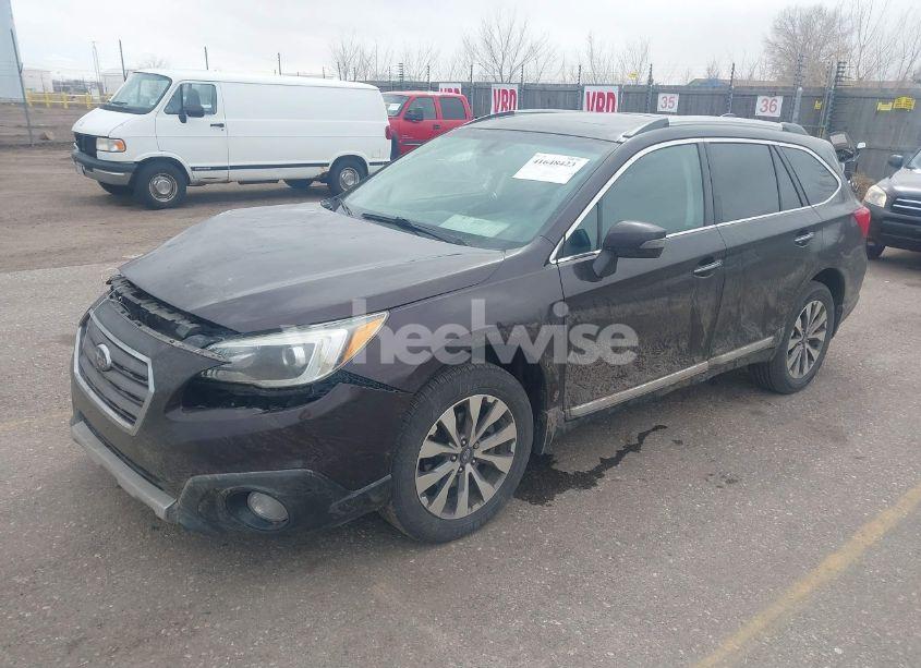 Photo 2 of 2017 Subaru Outback 2.5I TOURING (VIN 4S4BSATCXH3217611)