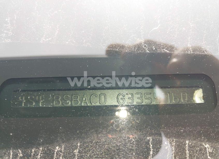 Photo 9 of 2016 Subaru Outback 2.5I (VIN 4S4BSBAC0G3354760)