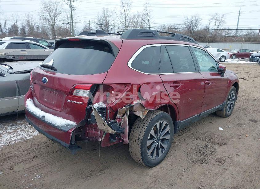 Photo 4 of 2016 Subaru Outback 2.5I LIMITED (VIN 4S4BSBNC6G3267519)