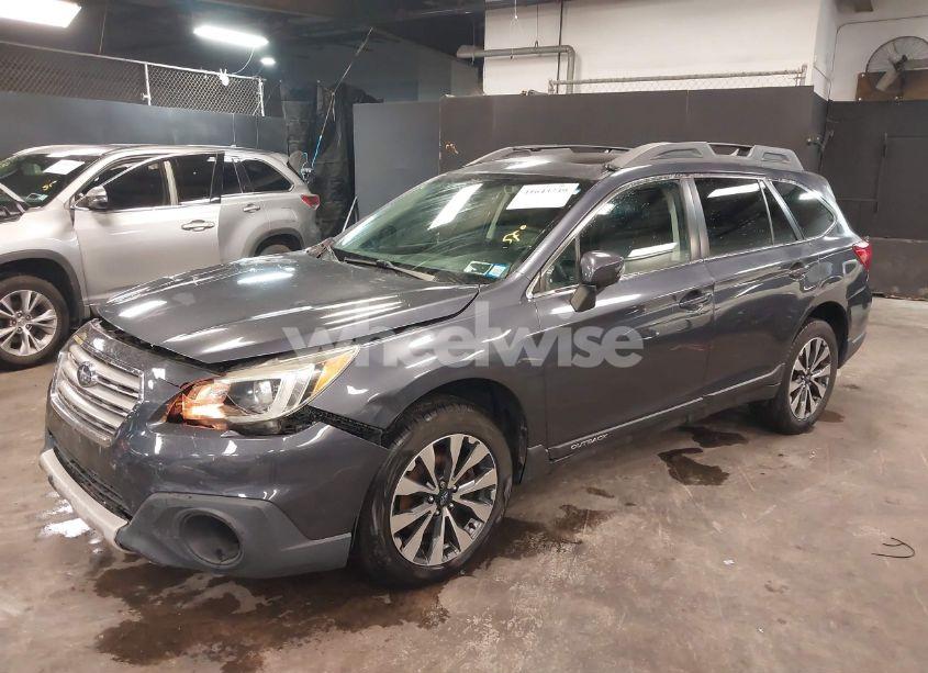 Photo 2 of 2015 Subaru Outback 3.6R LIMITED (VIN 4S4BSENC1F3221953)