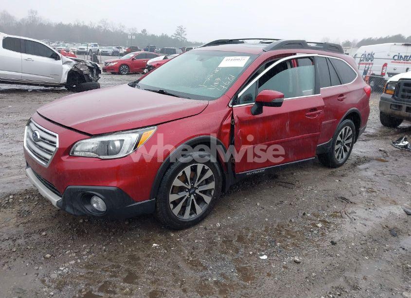 Photo 2 of 2016 Subaru Outback 3.6R LIMITED (VIN 4S4BSENC1G3214681)
