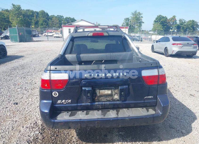 Photo 16 of 2005 Subaru Baja SPORT (VIN 4S4BT62C157101939)