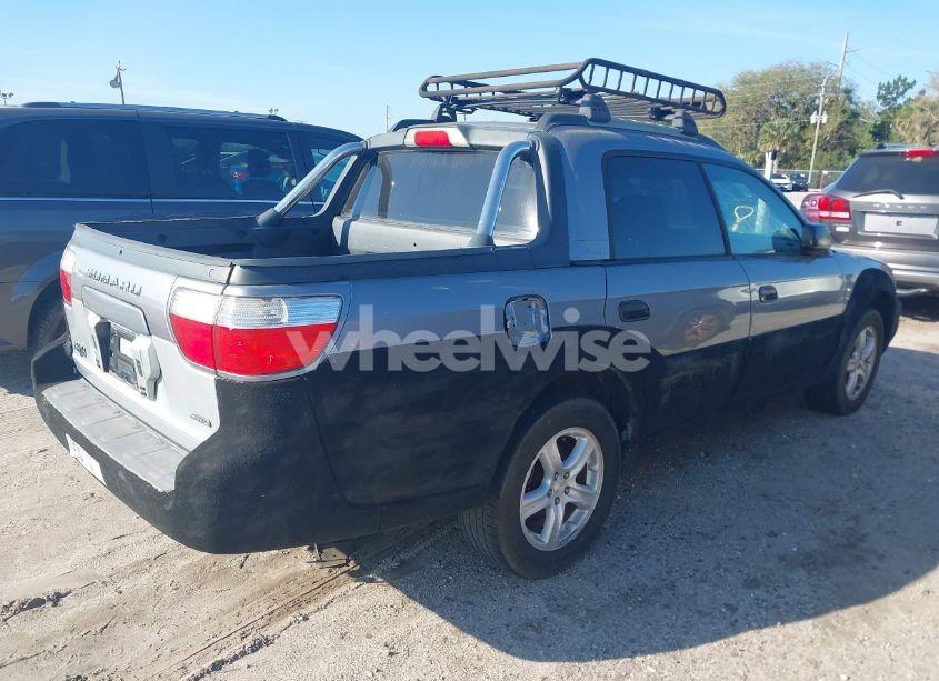 Photo 4 of 2005 Subaru Baja SPORT (VIN 4S4BT62C356100488)