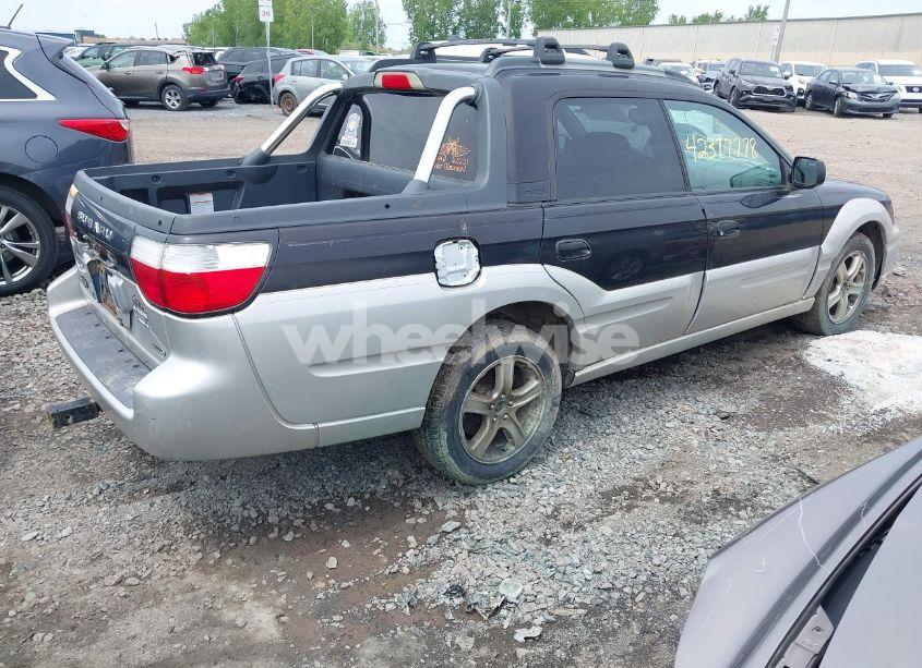 Photo 4 of 2004 Subaru Baja SPORT (VIN 4S4BT62C547100534)