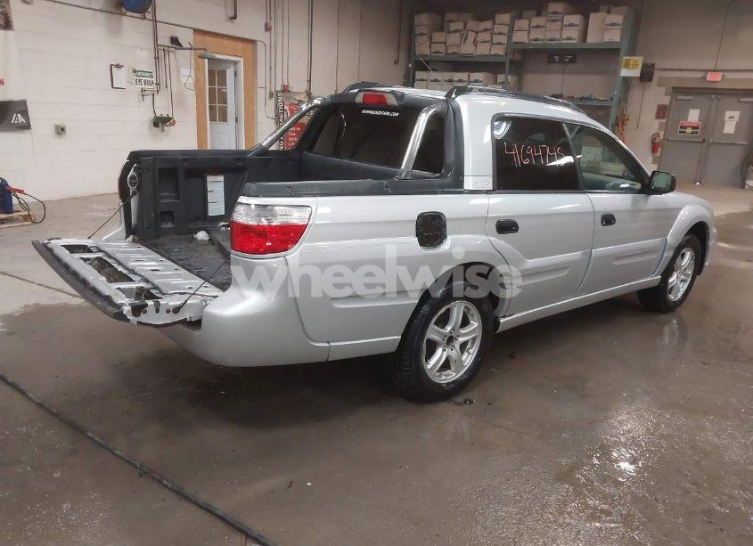 Photo 4 of 2006 Subaru Baja SPORT (VIN 4S4BT62C867100031)