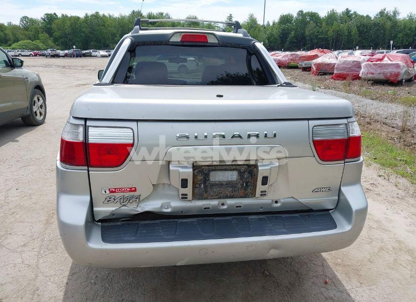 Photo 6 of 2006 Subaru Baja SPORT (VIN 4S4BT62C967100846)
