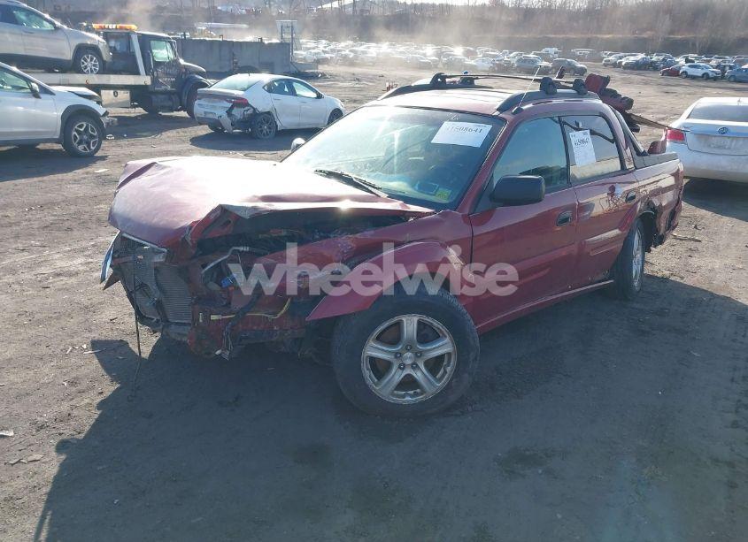 Photo 2 of 2005 Subaru Baja SPORT (VIN 4S4BT62CX57106427)