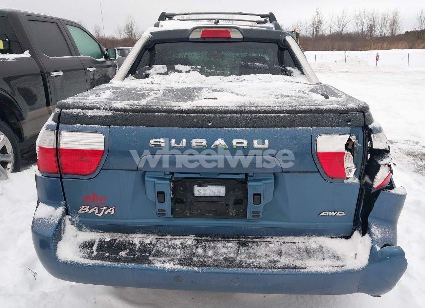 Photo 16 of 2006 Subaru Baja TURBO (VIN 4S4BT63C865104333)