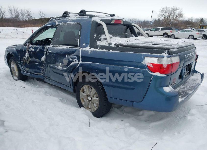 Photo 3 of 2006 Subaru Baja TURBO (VIN 4S4BT63C865104333)