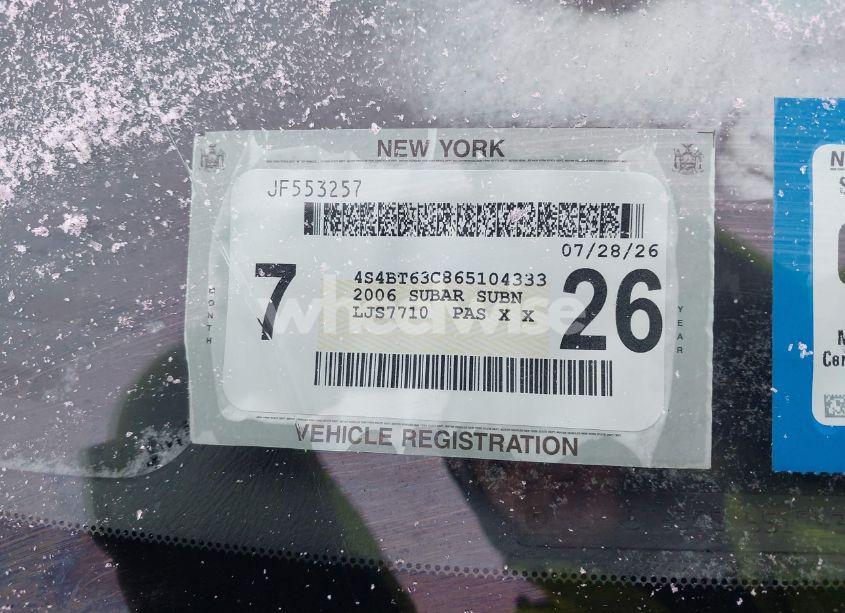 Photo 9 of 2006 Subaru Baja TURBO (VIN 4S4BT63C865104333)