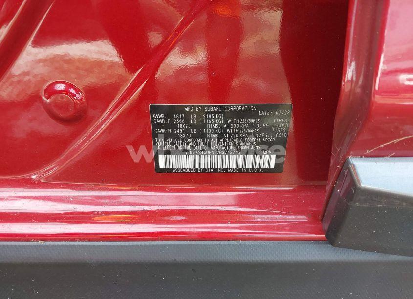 Photo 9 of 2024 Subaru Crosstrek LIMITED (VIN 4S4GUHN62R3713715)