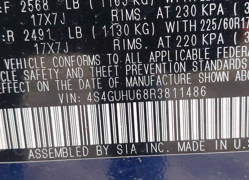 Photo 9 of 2024 Subaru Crosstrek WILDERNESS (VIN 4S4GUHU68R3811486)