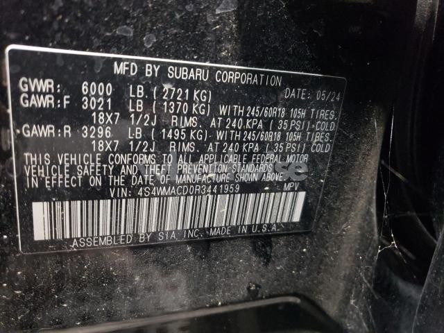 Photo 3 of 2024 SUBARU ASCENT PREMIUM (VIN 4S4WMACD0R3441959)