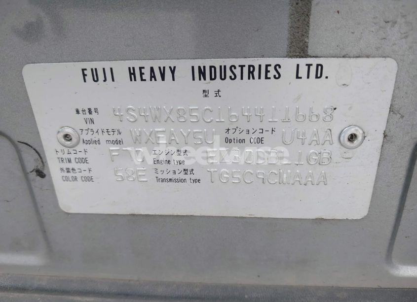 Photo 9 of 2006 Subaru B9 TRIBECA BASE 7-PASSENGER/LIMITED 7-PASSENGER (VIN 4S4WX85C164411668)