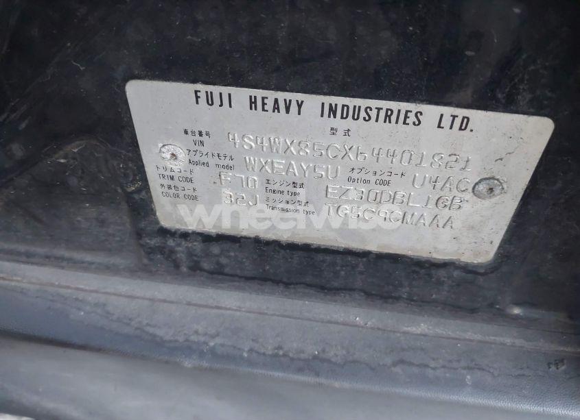 Photo 9 of 2006 Subaru B9 TRIBECA BASE 7-PASSENGER/LIMITED 7-PASSENGER (VIN 4S4WX85CX64401821)