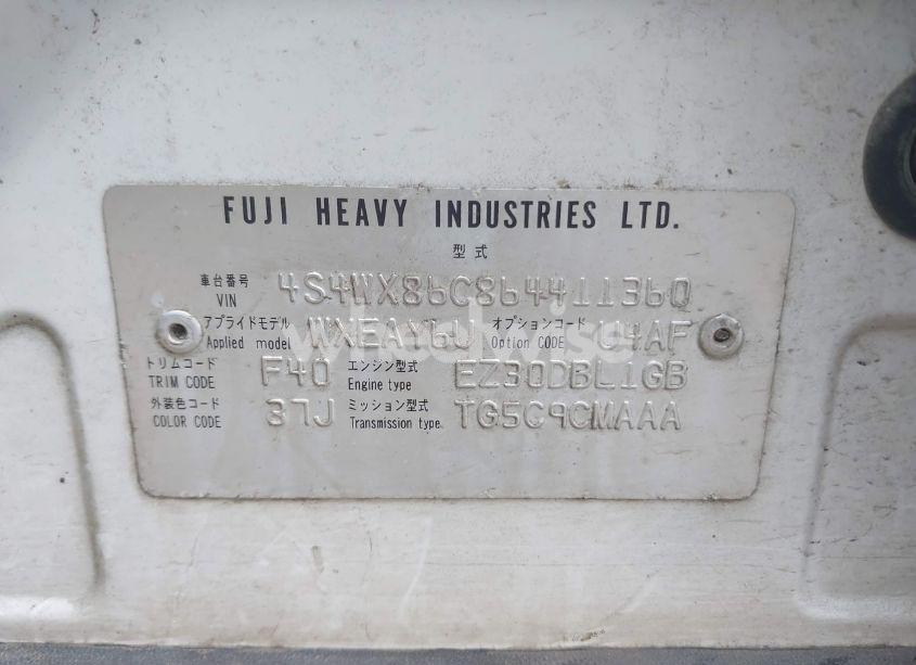 Photo 9 of 2006 Subaru B9 TRIBECA LIMITED 7-PASSENGER (VIN 4S4WX86C864411360)