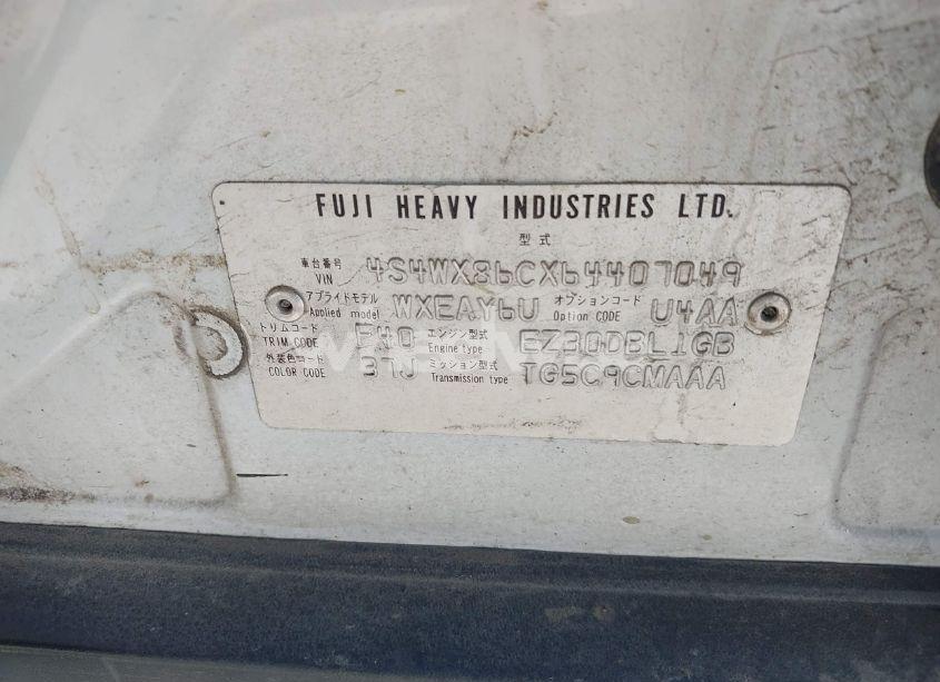 Photo 9 of 2006 Subaru B9 TRIBECA BASE 7-PASSENGER/LIMITED 7-PASSENGER (VIN 4S4WX86CX64407049)