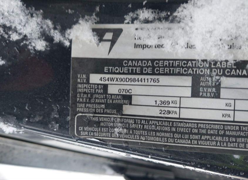 Photo 9 of 2008 Subaru Tribeca LIMITED 7-PASSENGER (VIN 4S4WX90D984411765)