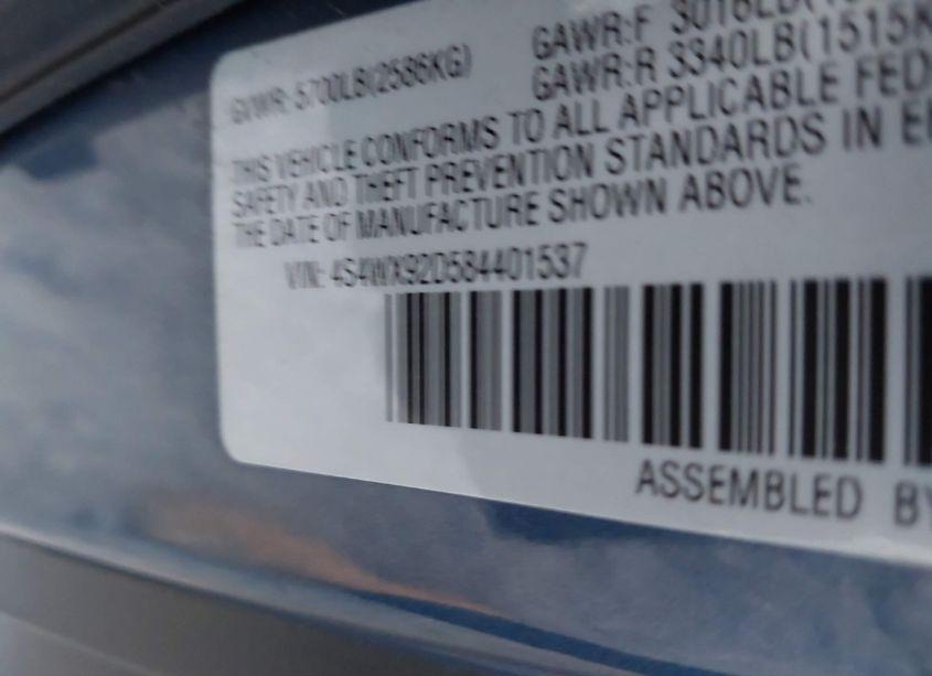 Photo 9 of 2008 Subaru Tribeca LIMITED 5-PASSENGER (VIN 4S4WX92D584401537)