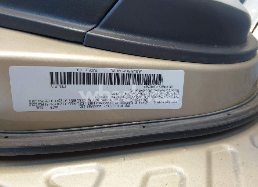 Photo 9 of 2008 Subaru Tribeca LIMITED 7-PASSENGER (VIN 4S4WX97D384402999)