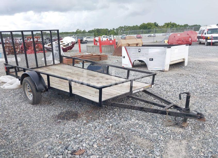 2022 Hooper Trailer 6X12 HD M/15 UTILITY TRAILER (VIN 4T0FB1215N1001078) main photo