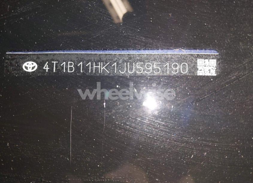 Photo 18 of 2018 Toyota Camry LE (VIN 4T1B11HK1JU595190)