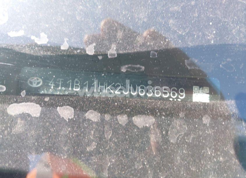 Photo 9 of 2018 Toyota Camry LE (VIN 4T1B11HK2JU636569)