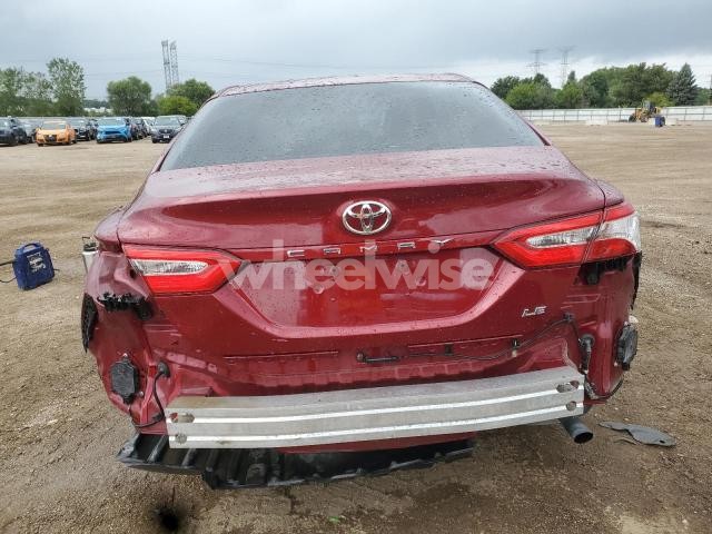 Photo 3 of 2018 TOYOTA CAMRY L (VIN 4T1B11HK4JU516840)
