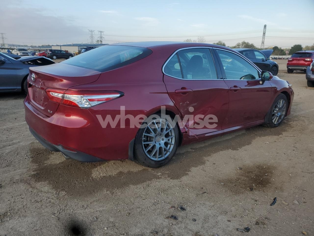 Photo 3 of 2018 TOYOTA CAMRY L (VIN 4T1B11HK5JU599386)