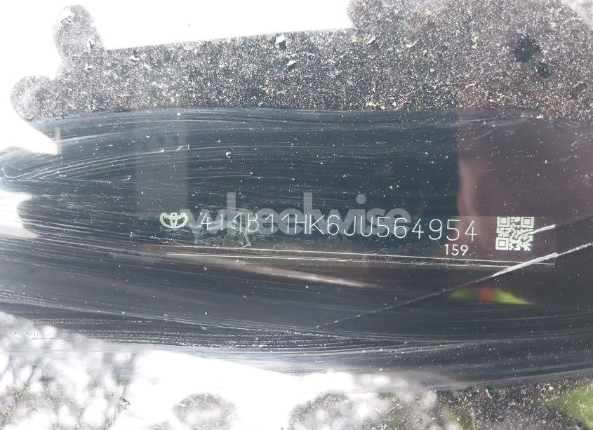 Photo 9 of 2018 Toyota Camry SE (VIN 4T1B11HK6JU564954)