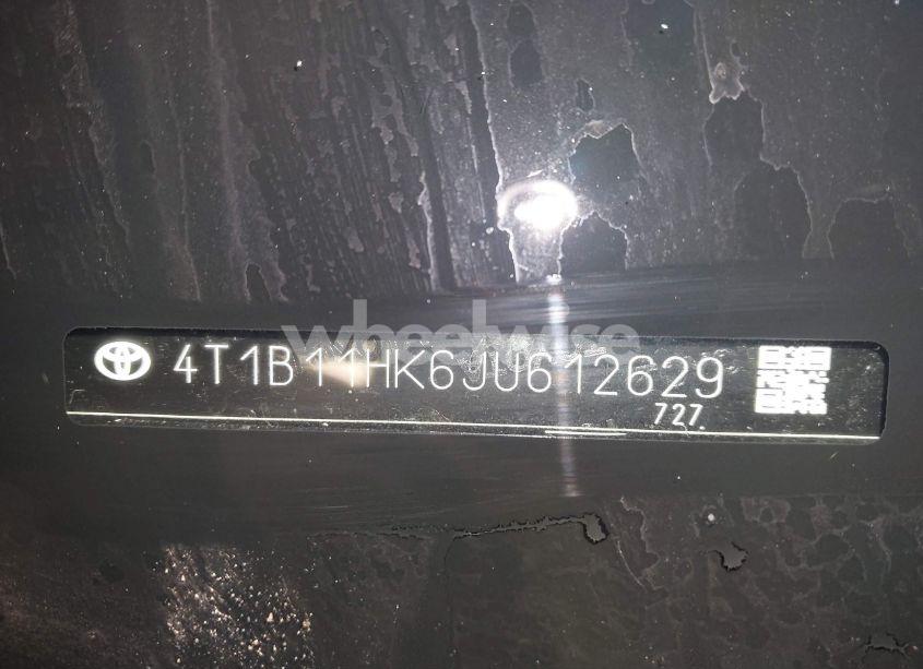 Photo 9 of 2018 Toyota Camry LE (VIN 4T1B11HK6JU612629)