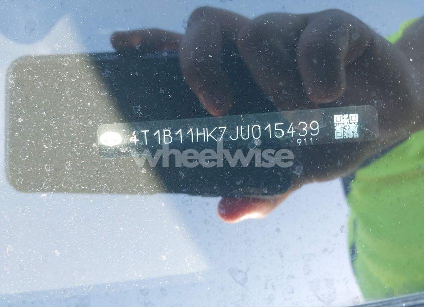 Photo 9 of 2018 Toyota Camry SE (VIN 4T1B11HK7JU015439)