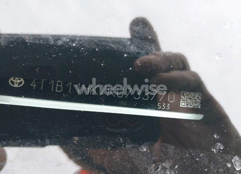 Photo 9 of 2019 Toyota Camry XLE (VIN 4T1B11HK7KU733770)