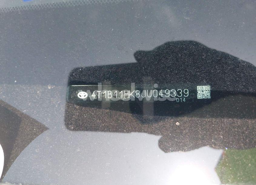 Photo 9 of 2018 Toyota Camry L (VIN 4T1B11HK8JU049339)