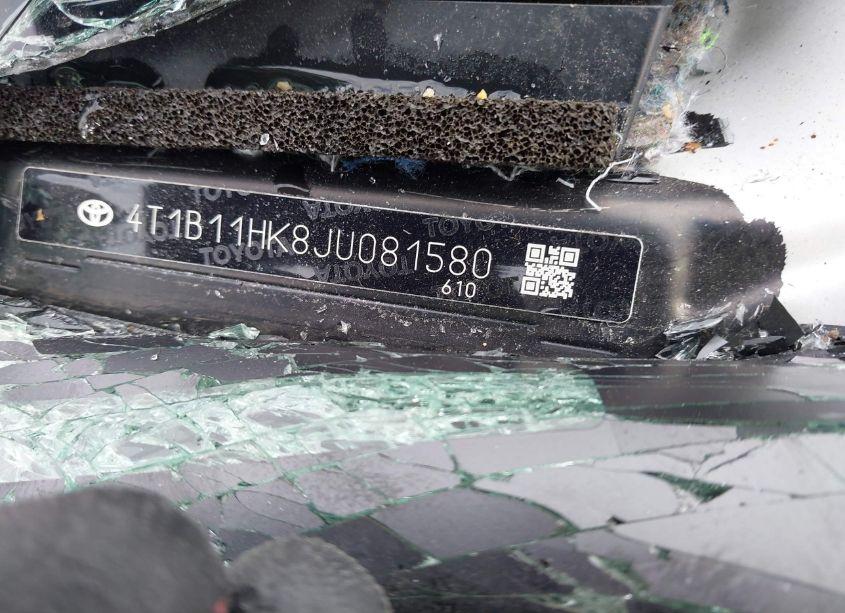 Photo 9 of 2018 Toyota Camry XLE (VIN 4T1B11HK8JU081580)