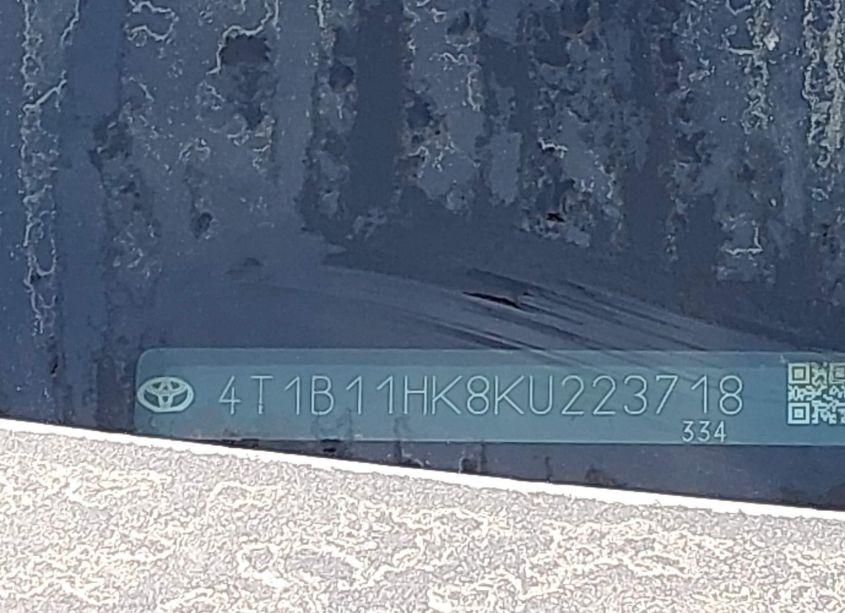 Photo 9 of 2019 Toyota Camry SE (VIN 4T1B11HK8KU223718)