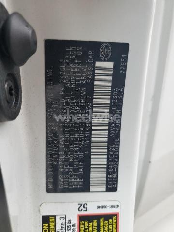 Photo 5 of 2019 TOYOTA CAMRY L (VIN 4T1B11HK8KU735317)