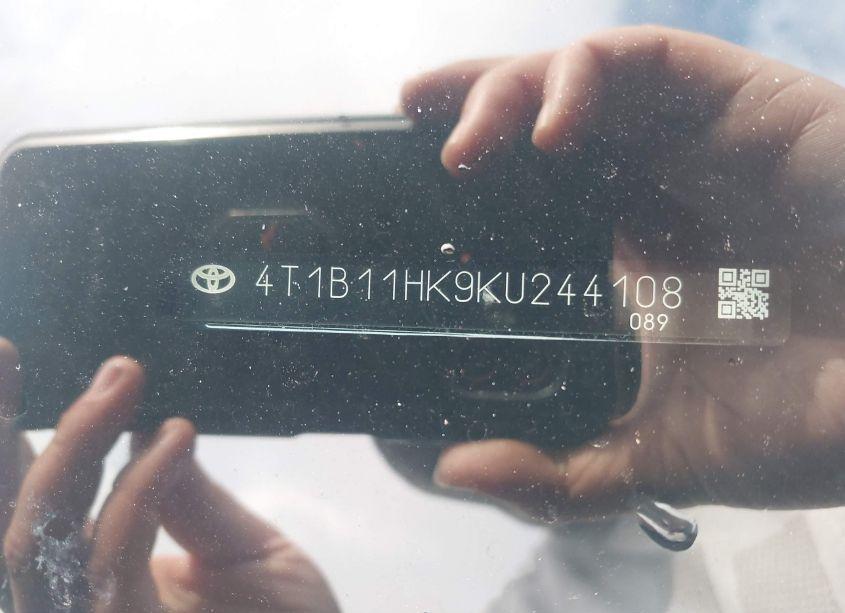 Photo 9 of 2019 Toyota Camry SE (VIN 4T1B11HK9KU244108)