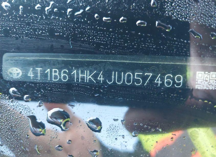 Photo 9 of 2018 Toyota Camry XSE (VIN 4T1B61HK4JU057469)