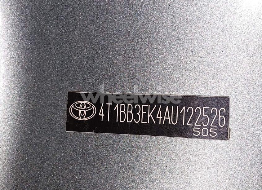 Photo 19 of 2010 Toyota Camry HYBRID (VIN 4T1BB3EK4AU122526)