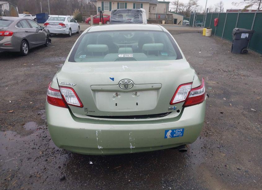 Photo 6 of 2007 Toyota Camry HYBRID (VIN 4T1BB46K07U029810)