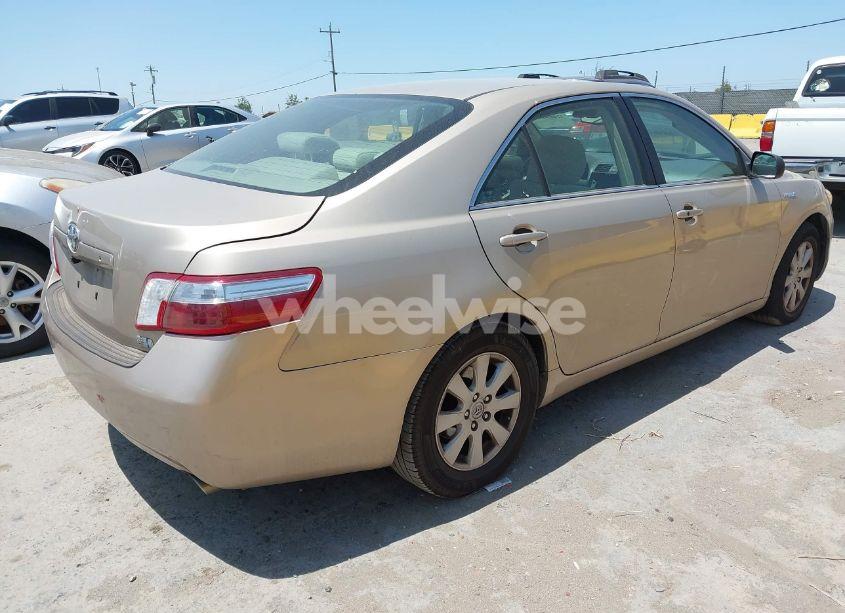 Photo 4 of 2007 Toyota Camry HYBRID (VIN 4T1BB46K27U019067)